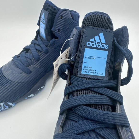 NWT Adidas Pro Bounce 2019 Collegiate Navy Blue - Picture 5 of 11